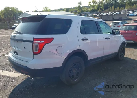 2014 Ford Police Interceptor из США, поврежденный, VIN 1FM5K8AR8EGB45387